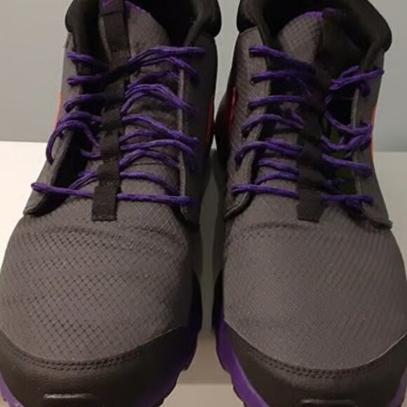 VERY RARE - Nike Roshe Run Mid Trail - Size 13 (Purple/Black/Gray/Orange) - Picture 4 of 4